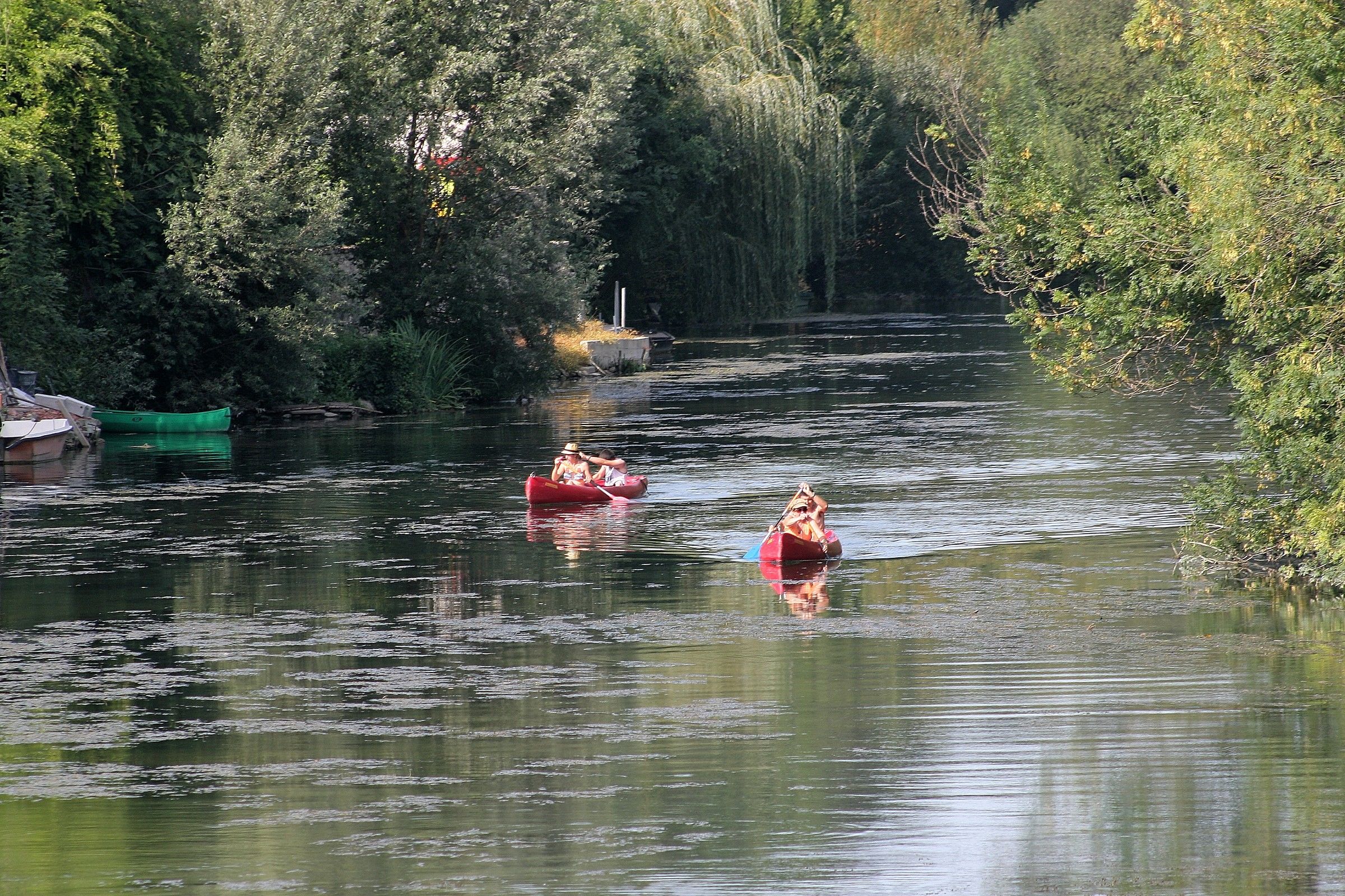 Canoe in Charente...