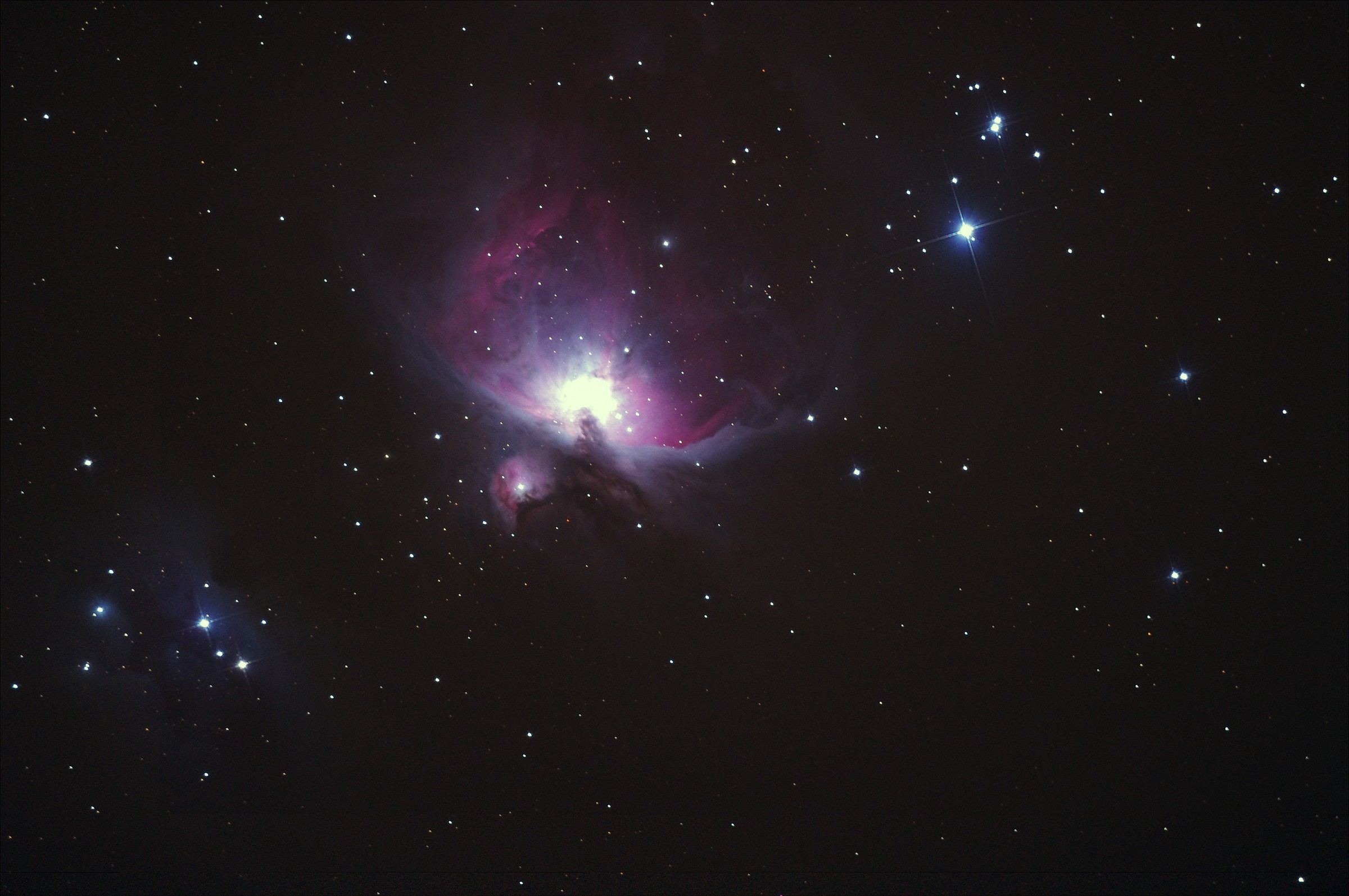 M42 grande nebulosa di orione...