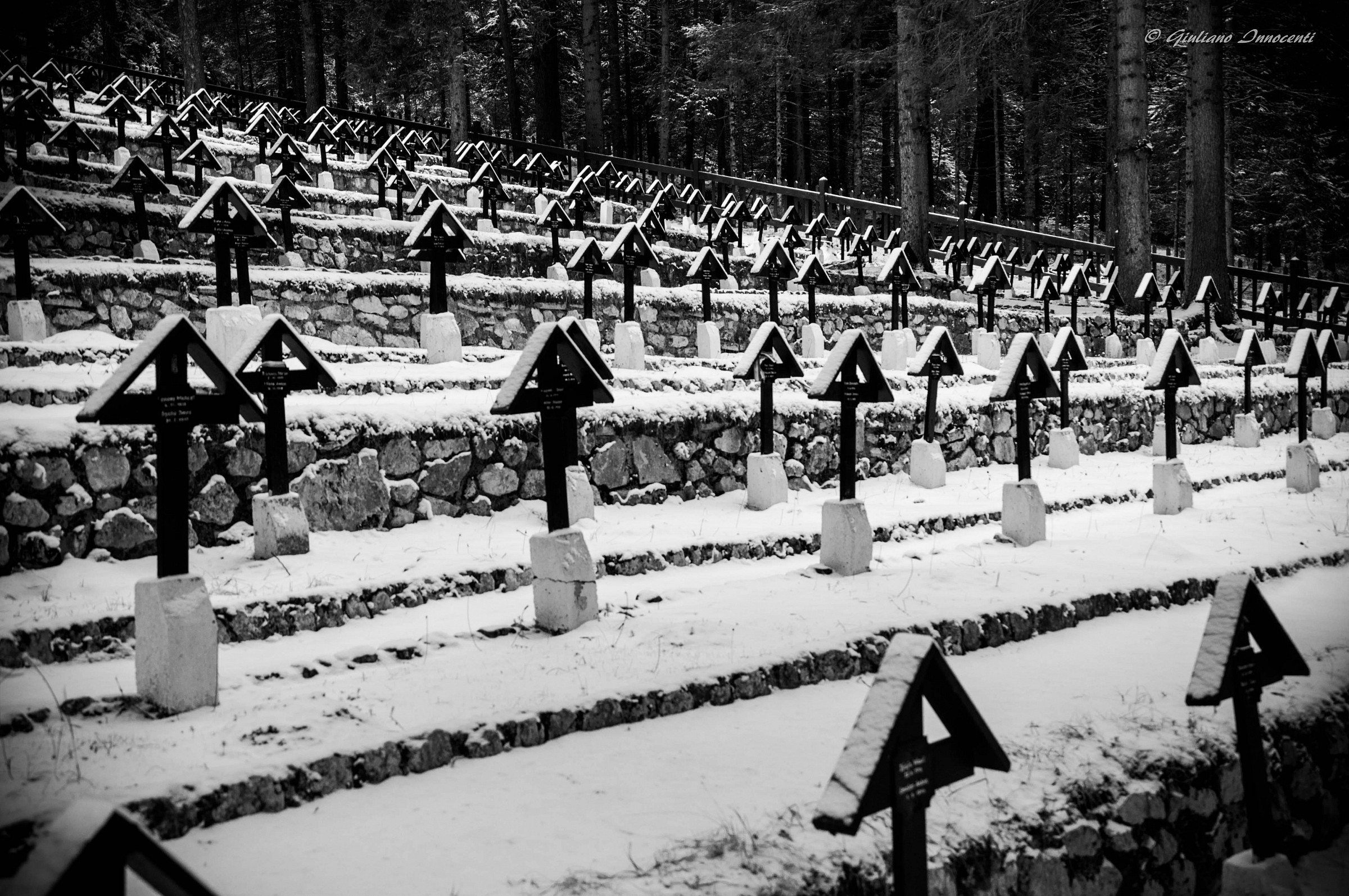 Il cimitero di guerra...