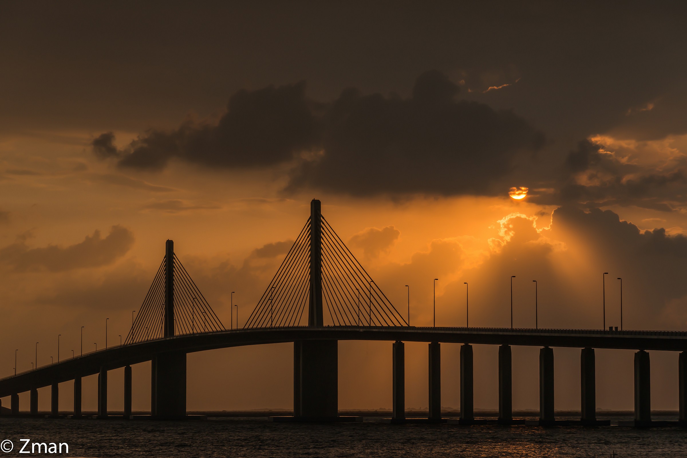 Sunset, Rain and A Bridge...