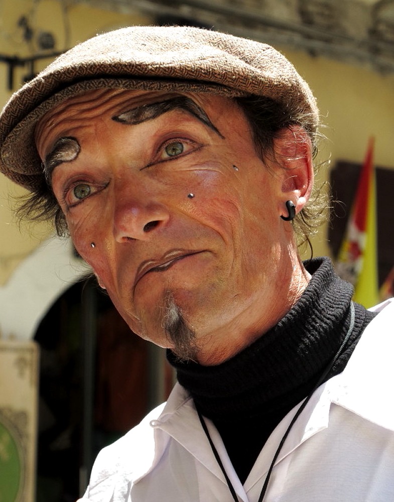 The artist...