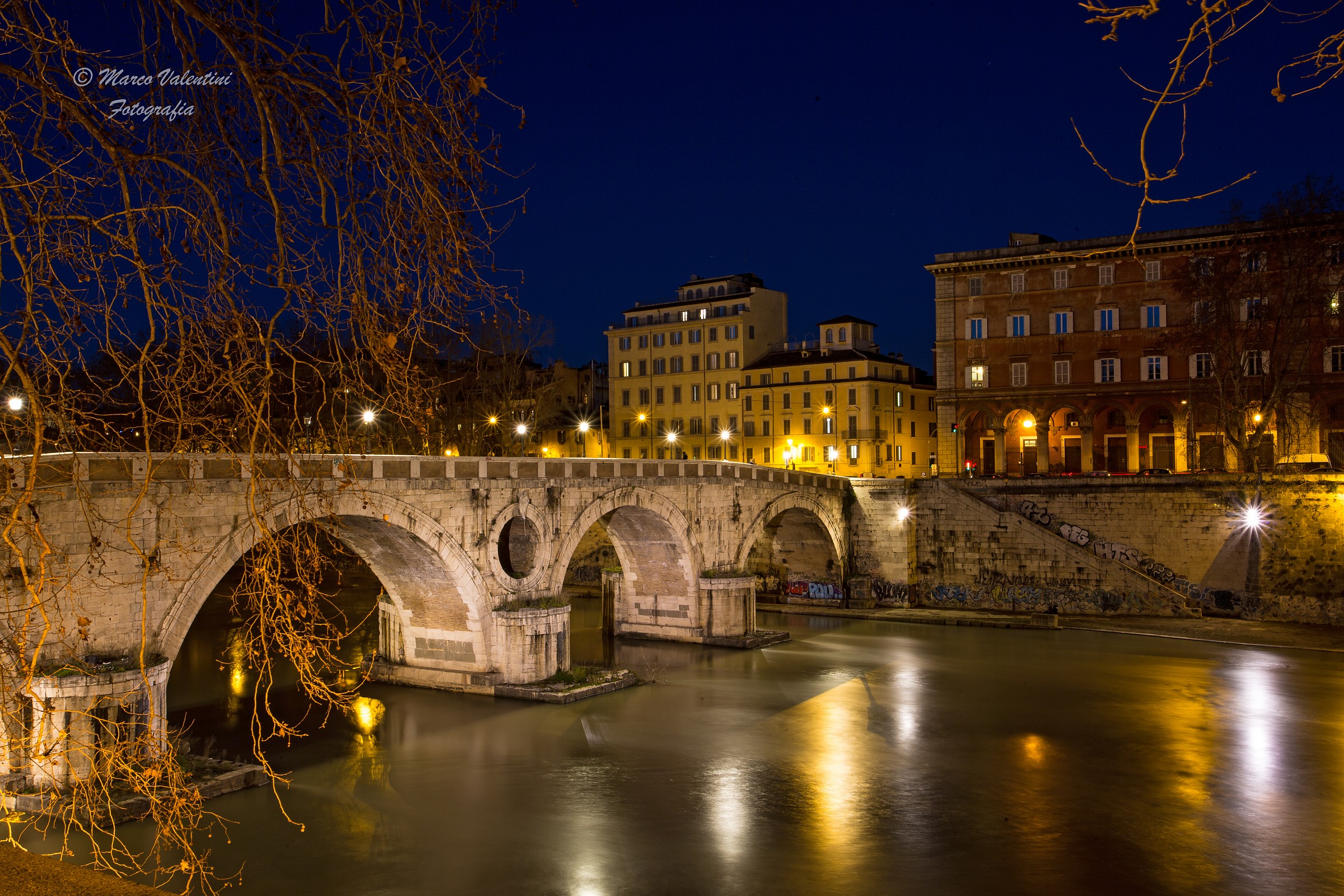 Roma....la notte - Ponte Sisto...