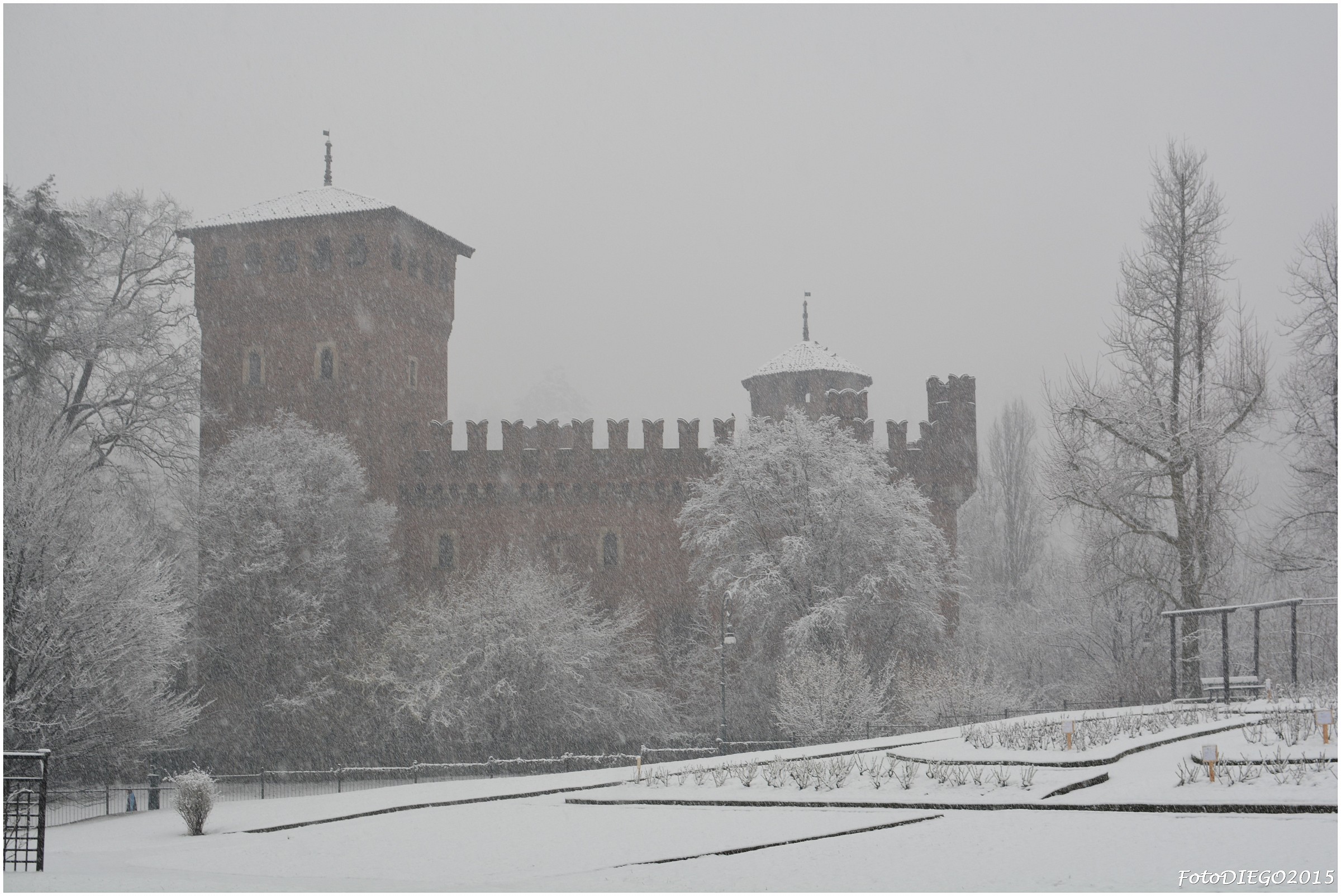 The fortress snowy...