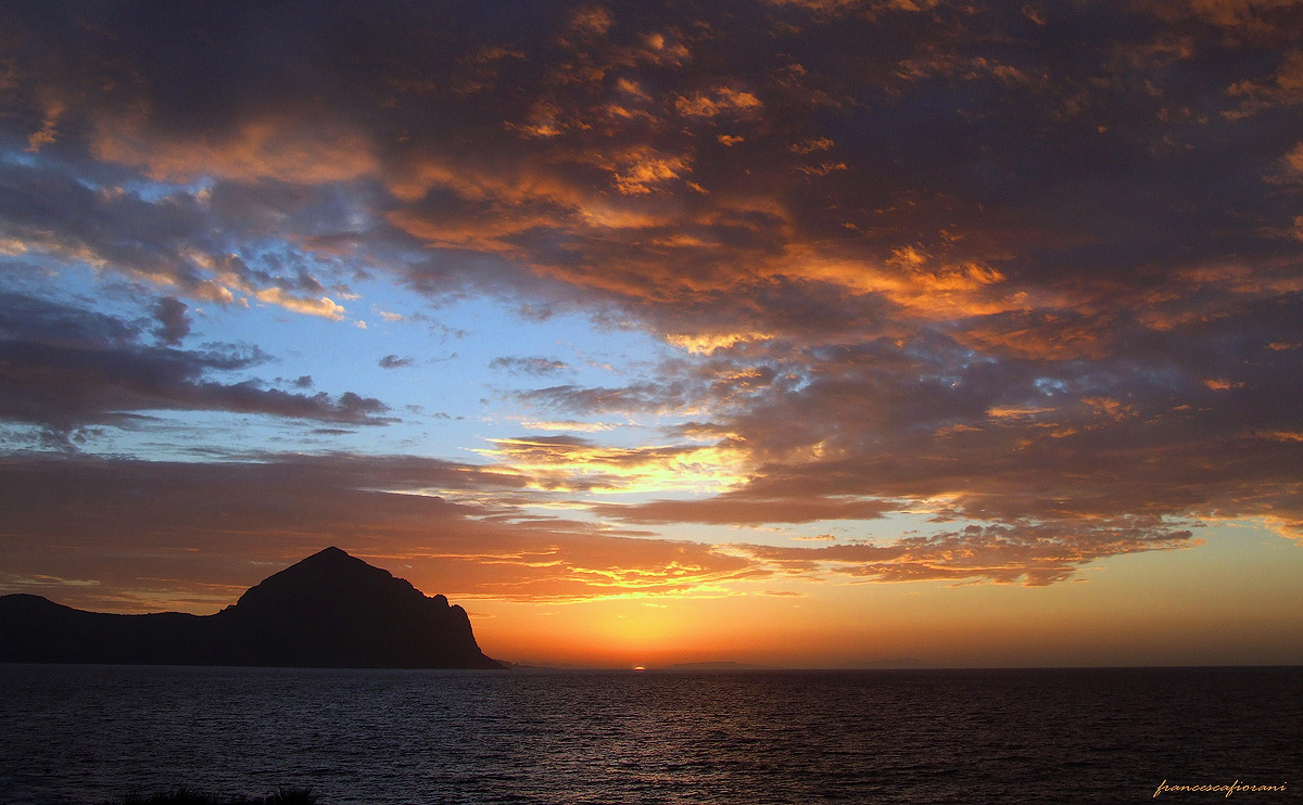 Sicilian sunset...
