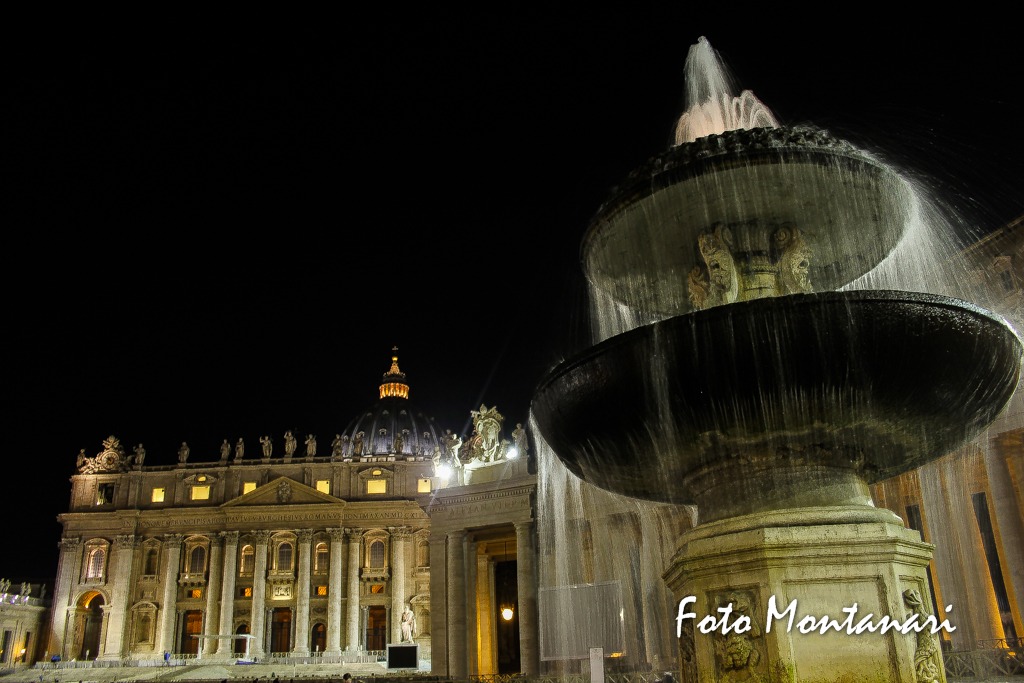 St. Peter and fountains...