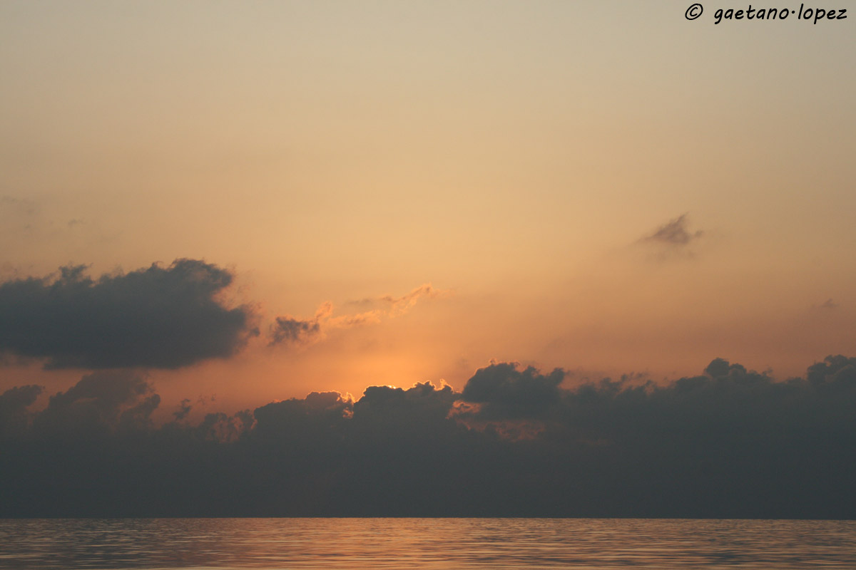 Sunset in the Aeolian Islands...