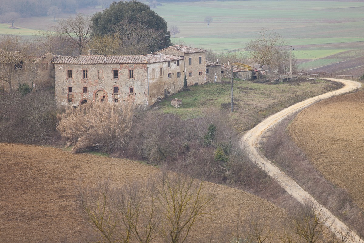 View from the Porta di Ponente Castle Monterigg...