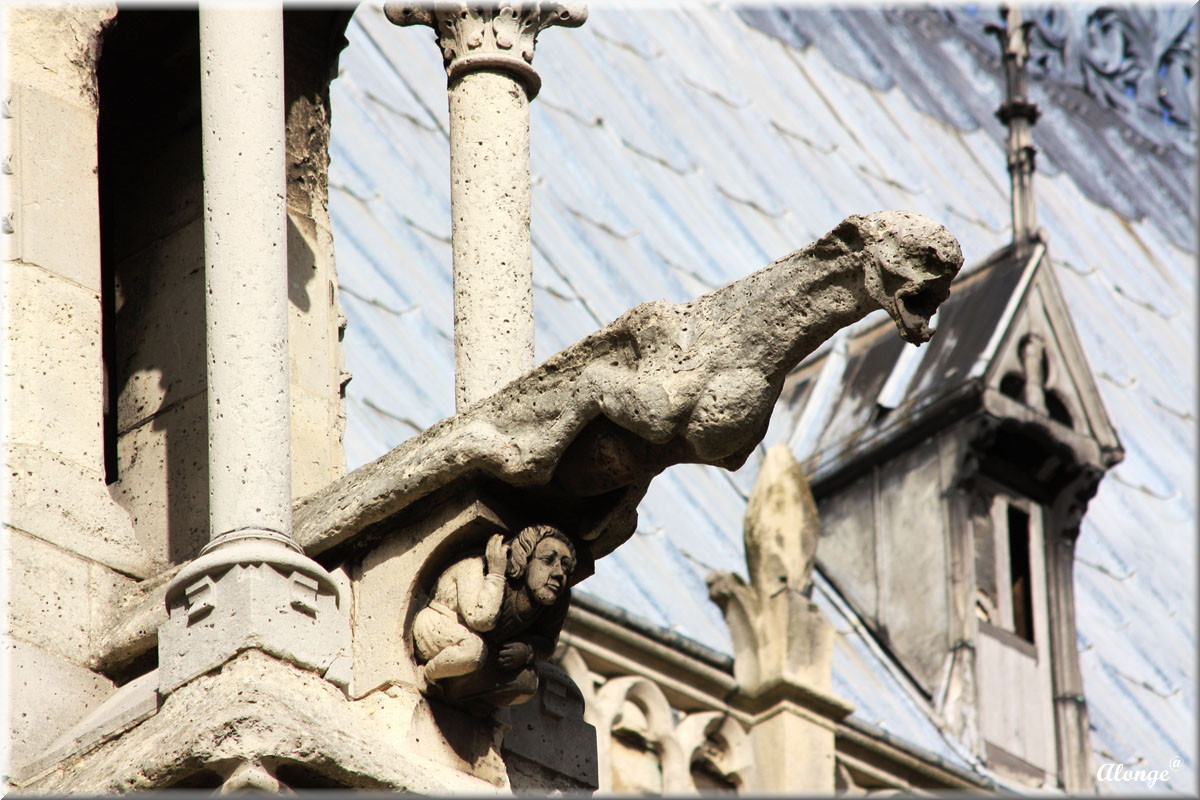 Detail of Notre Dame...