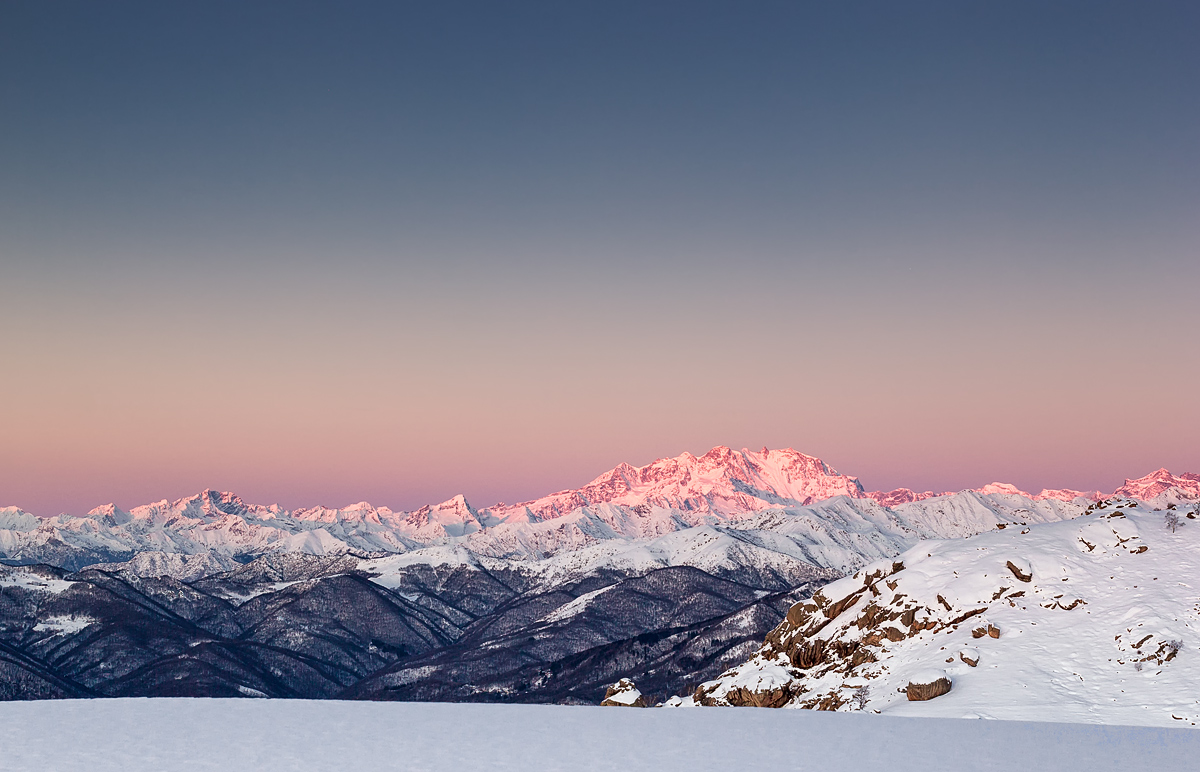 Alba sulle Alpi...