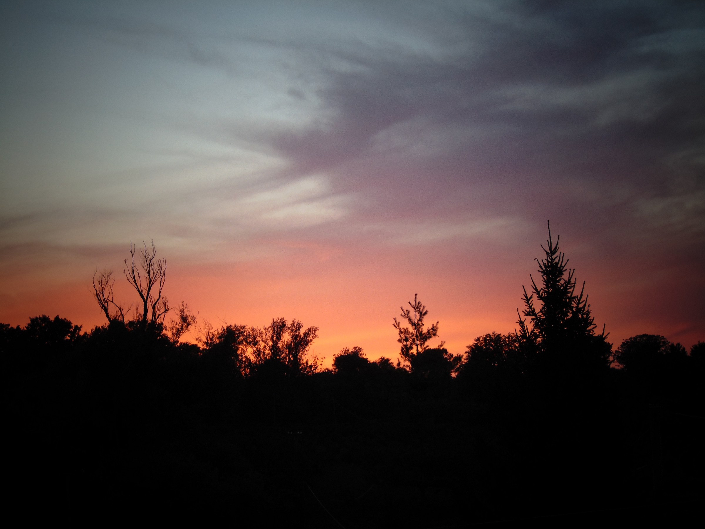 Sunset...