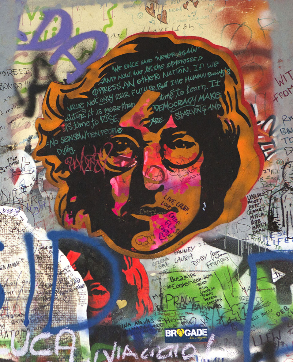 Prague - John Lennon...