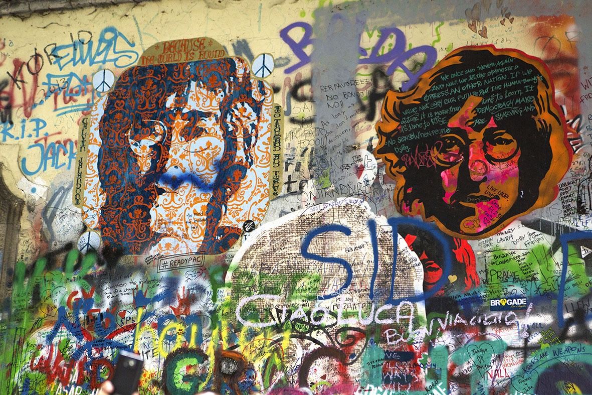 Prague - John Lennon...