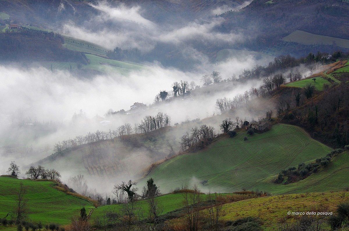 Fog in the valley...