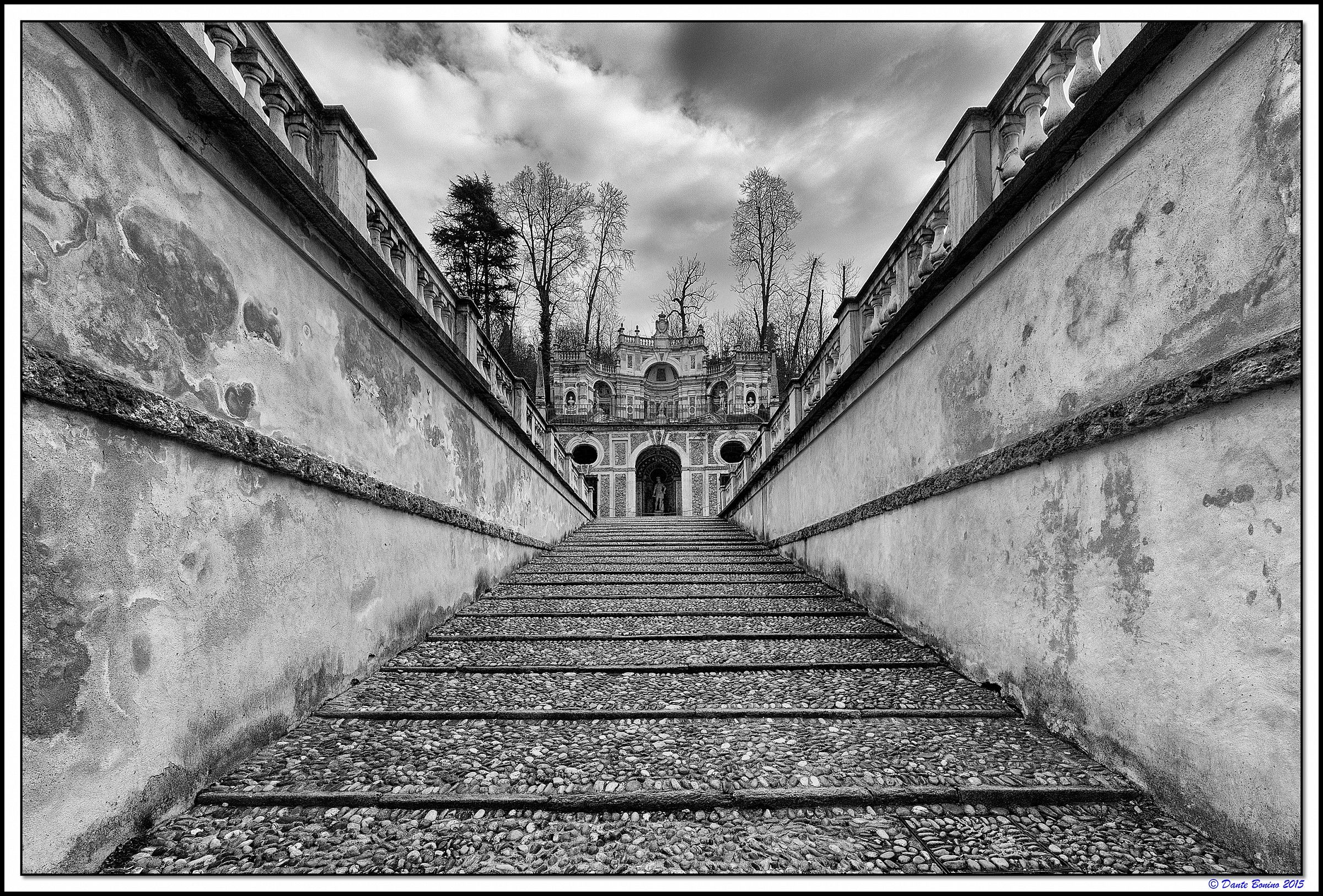 Villa della Regina: Going up to the Belvedere...