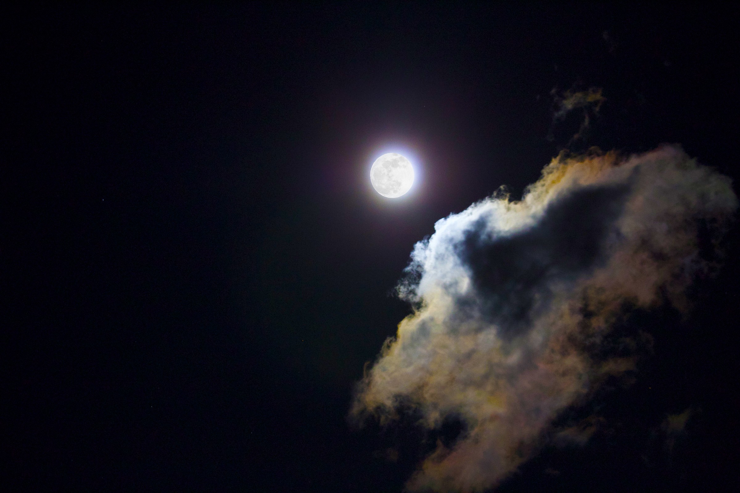 Moon and clouds 2...