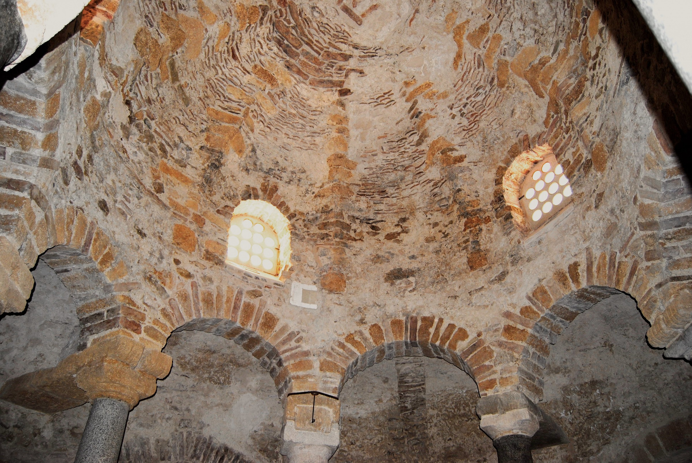 Interior Baptistery Dome, Santa Severino, Calabria, It...
