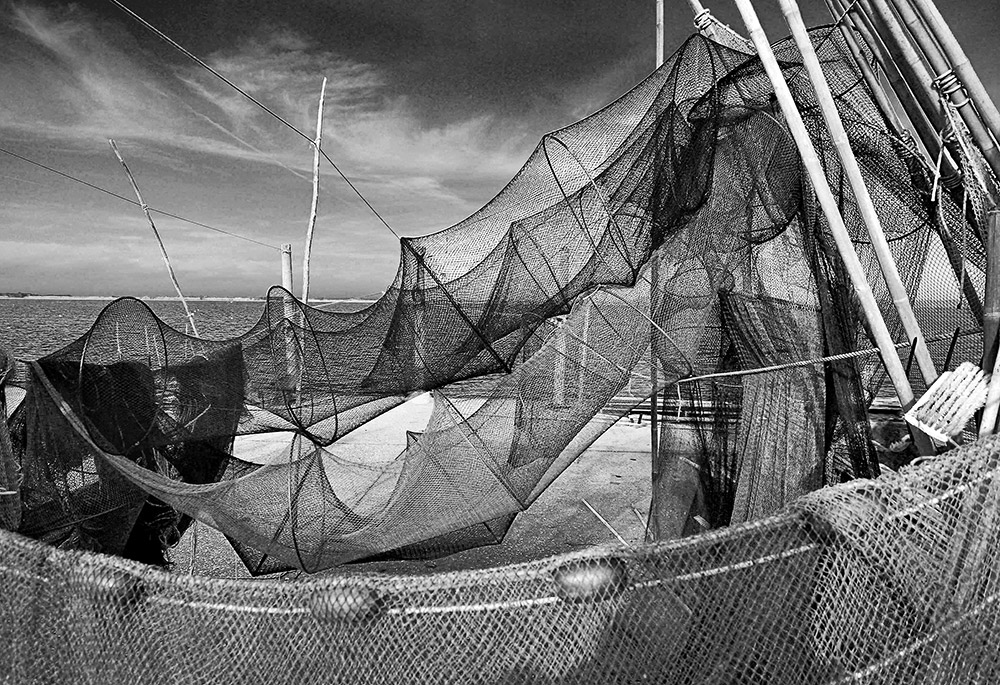fishing nets...