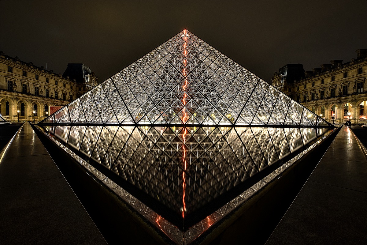Pyramid of Louvre...