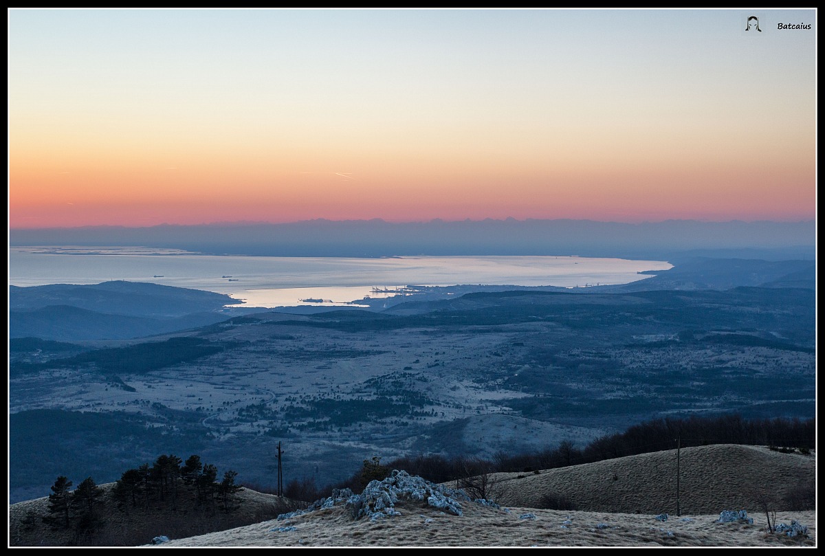 Golfo di Trieste nell'ora blu...