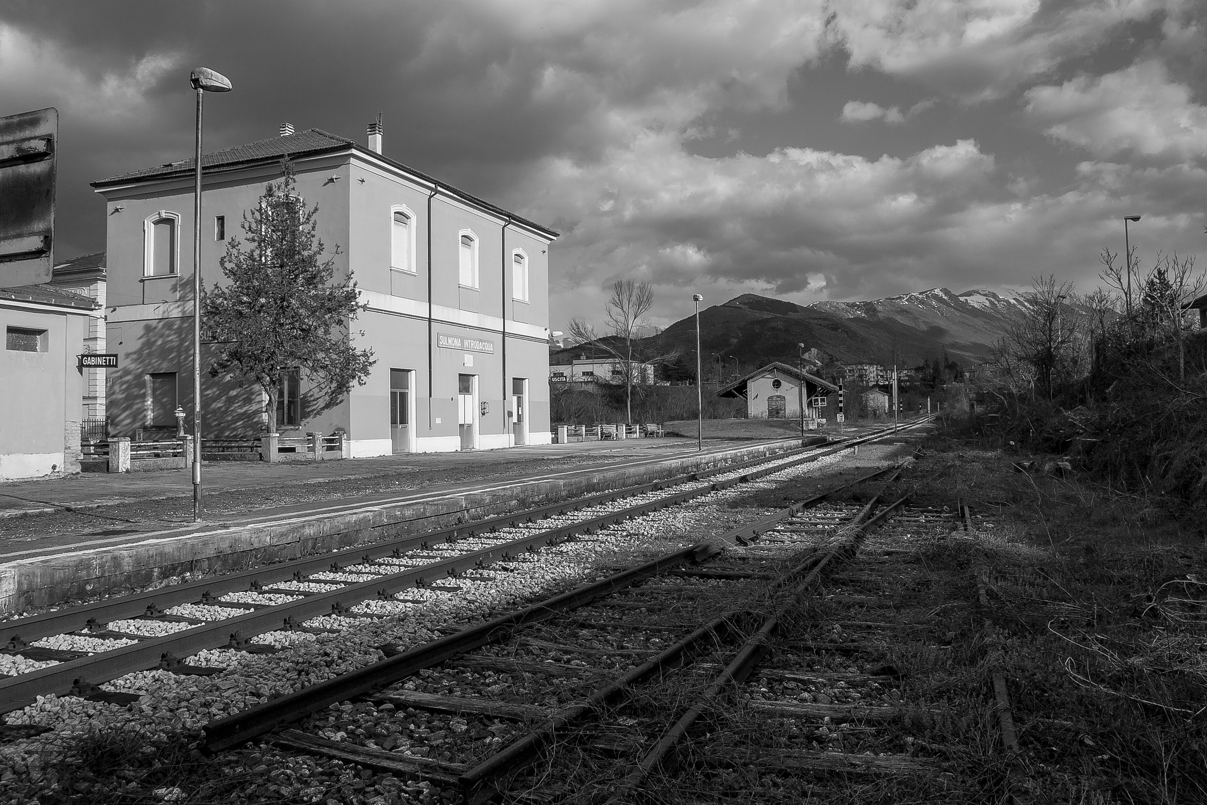 On the Trans-Siberian Italy: Station Sulmona / Introdacqua...
