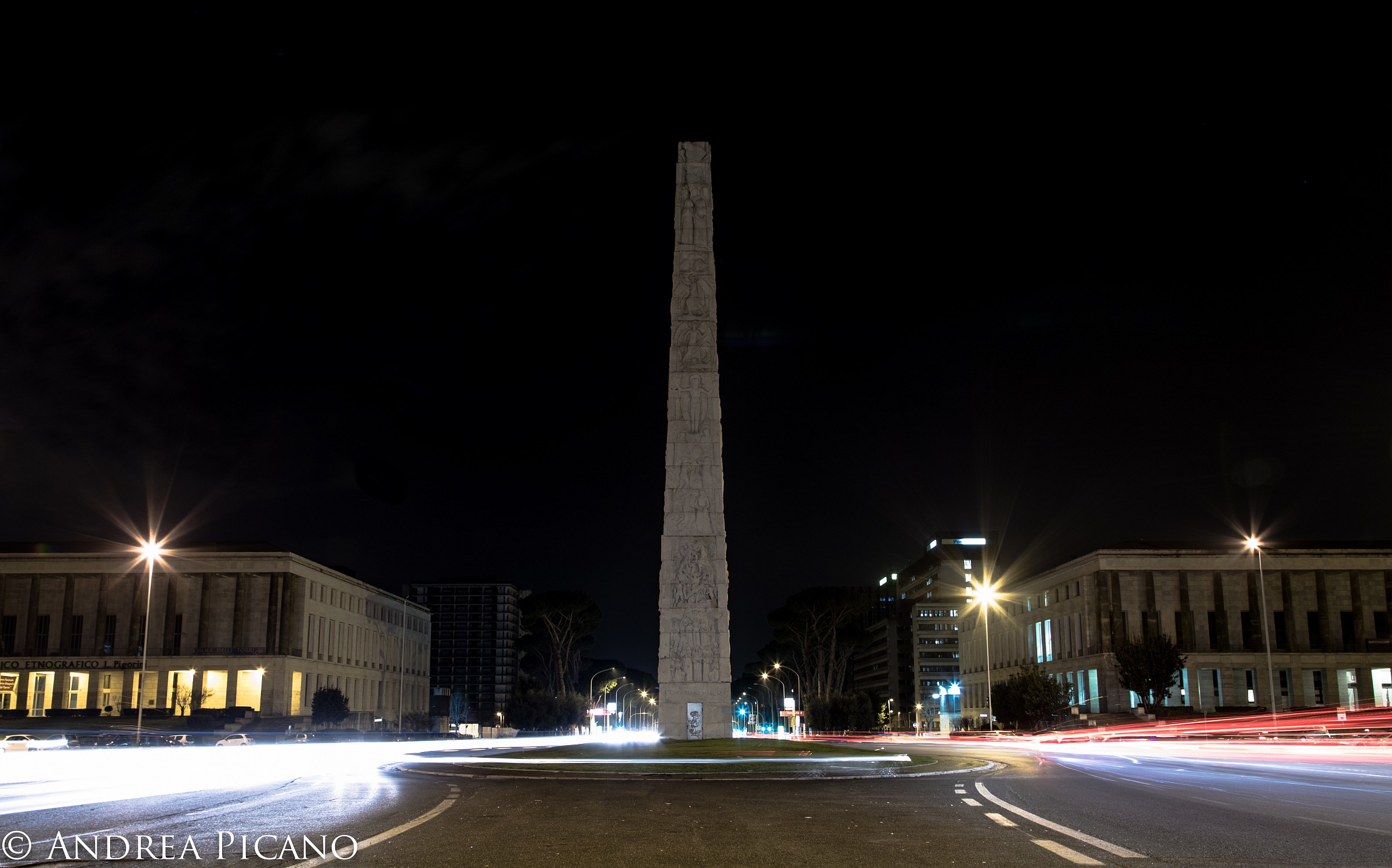 obelisk Guglielmo Marconi...