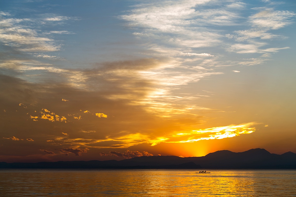 Sunset on Lake Garda (4)...