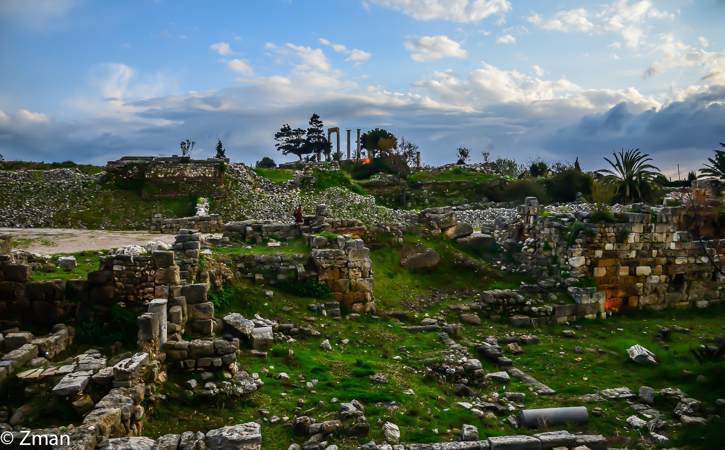 The Remains Of Byblos Castle...