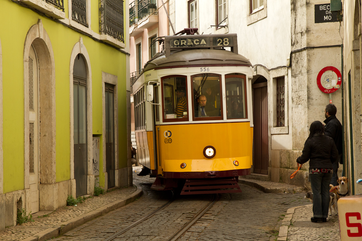 Lisbon. The legendary tram 28...