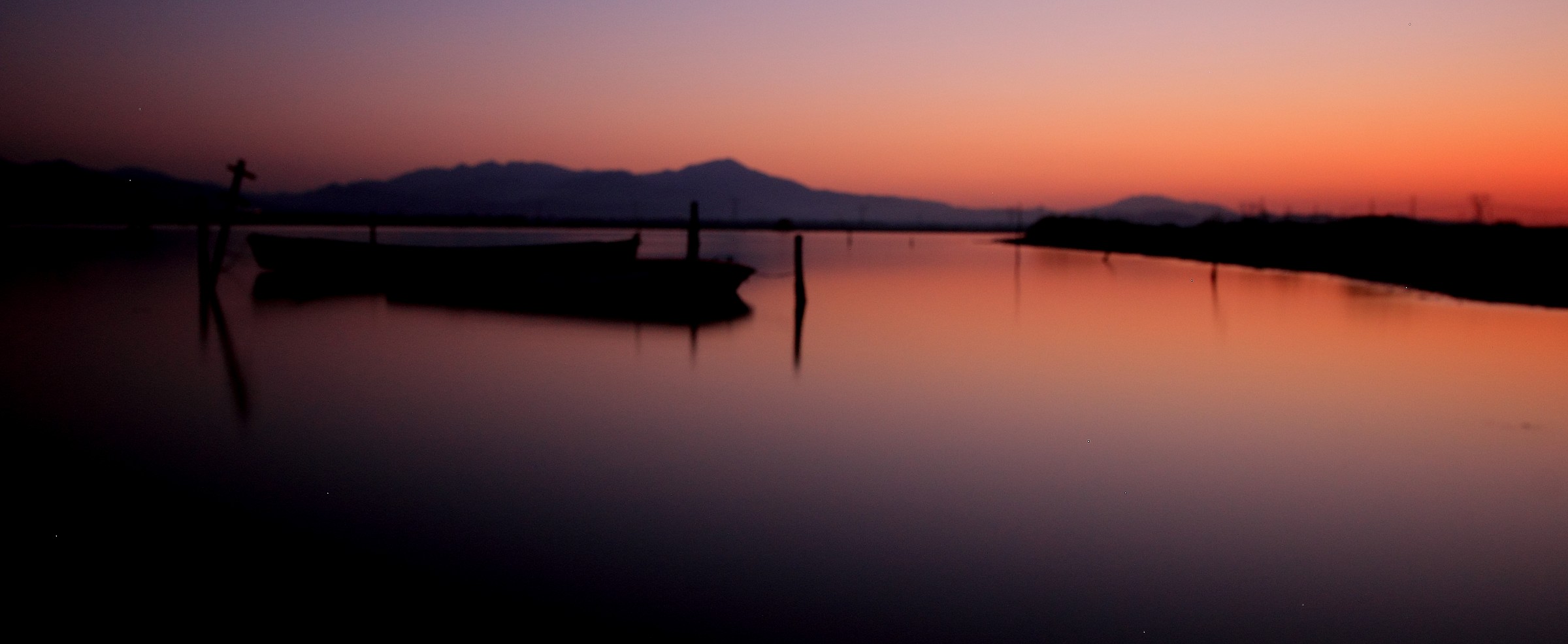sunset...