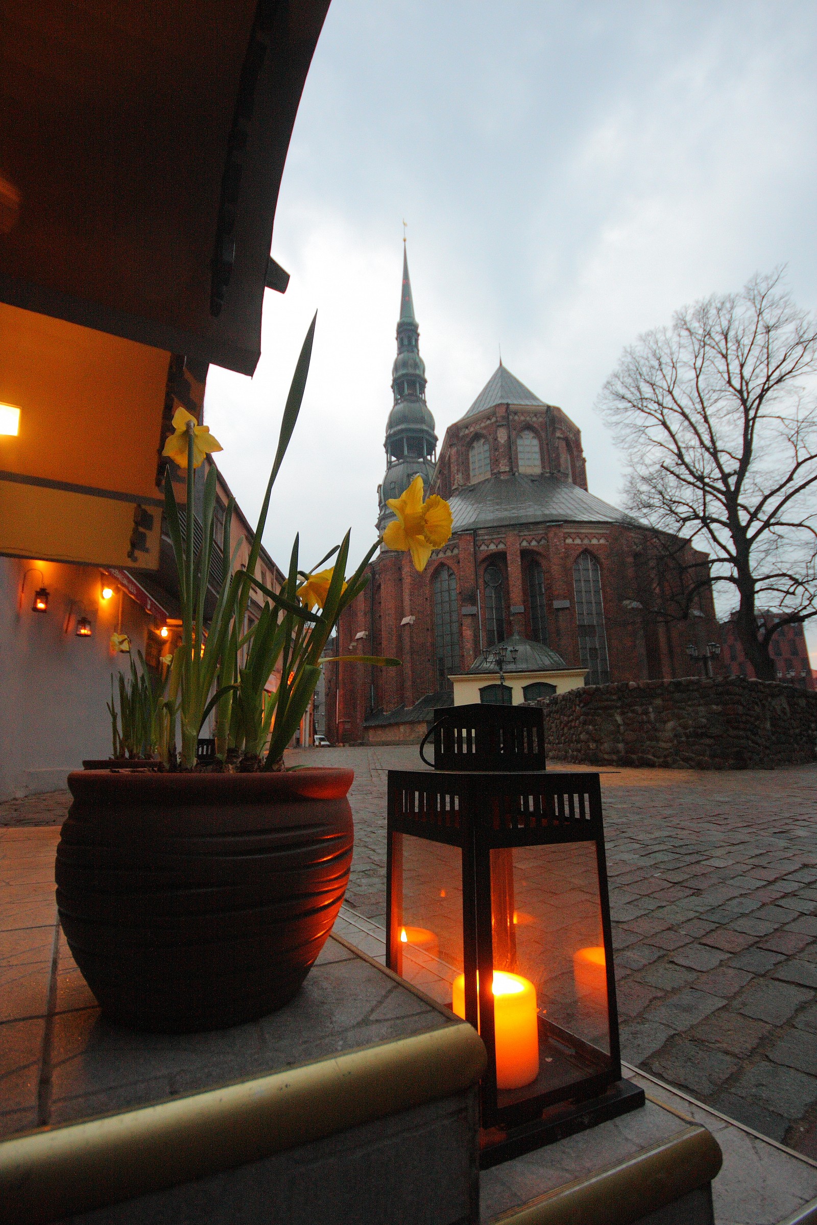 Riga, the church of St. Peter...