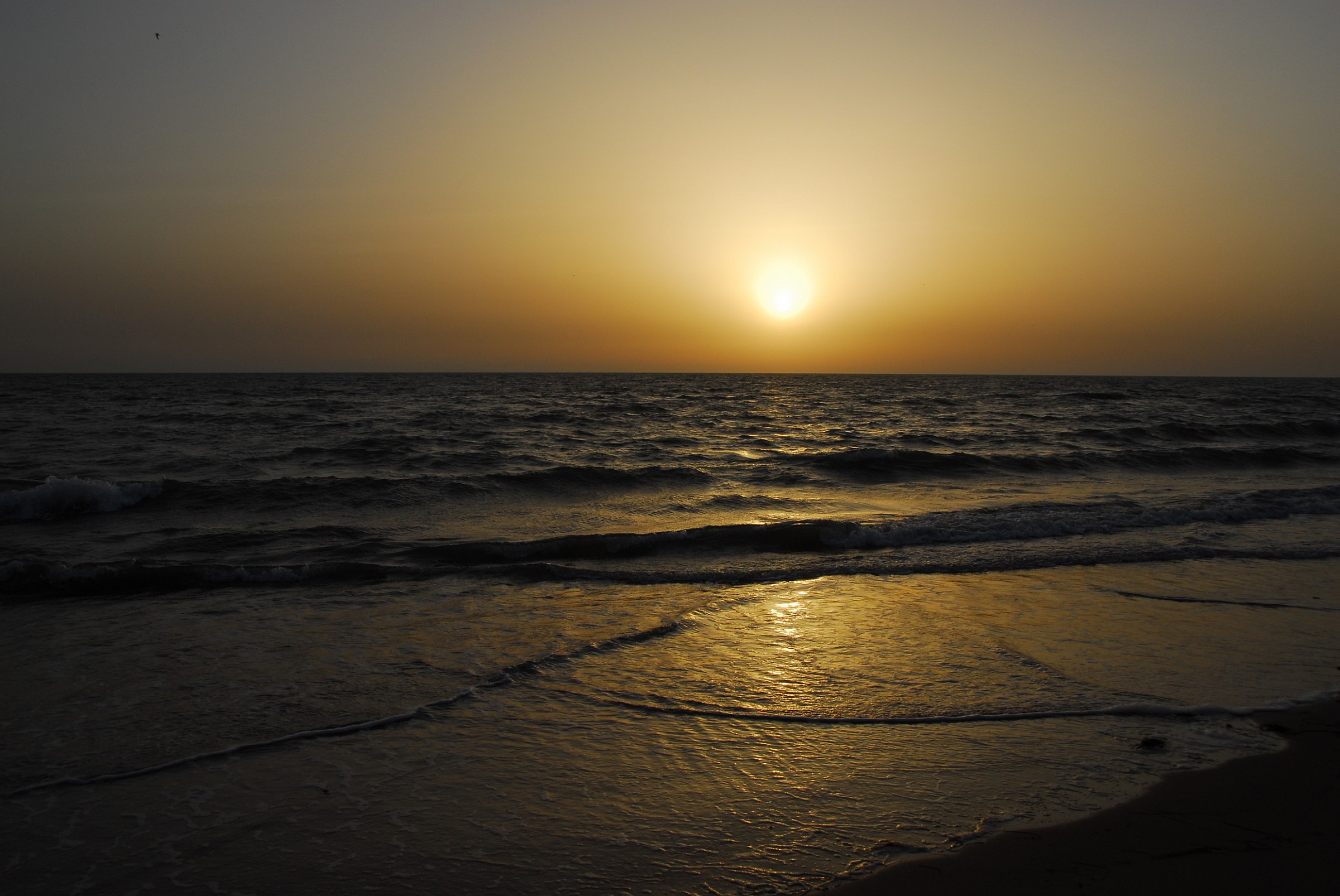 Sunset...