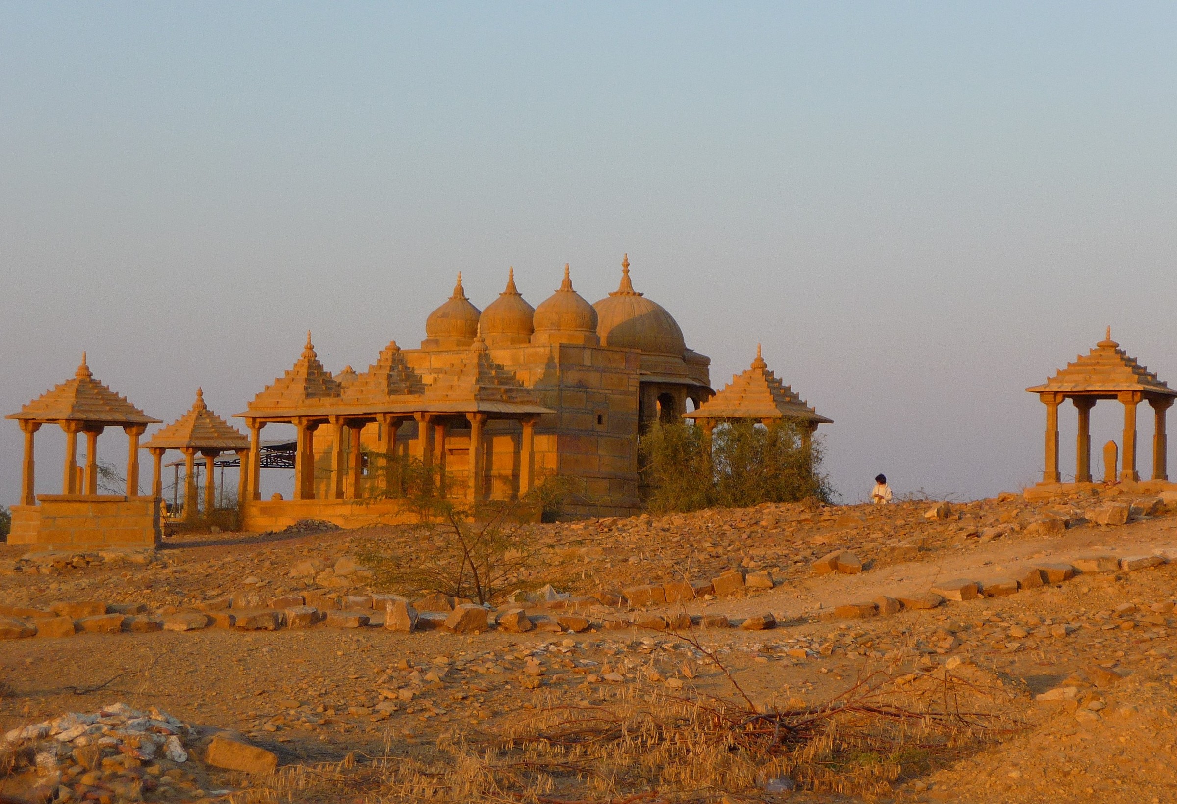 Cenotaphs in Jaisalmer...