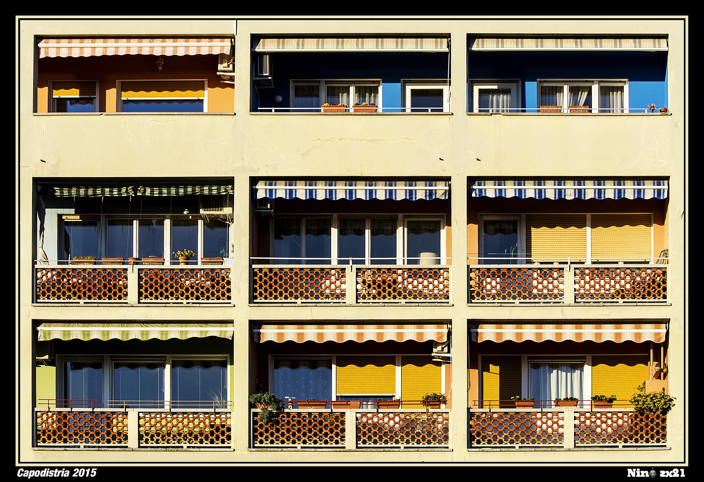 Balconies Coloured...