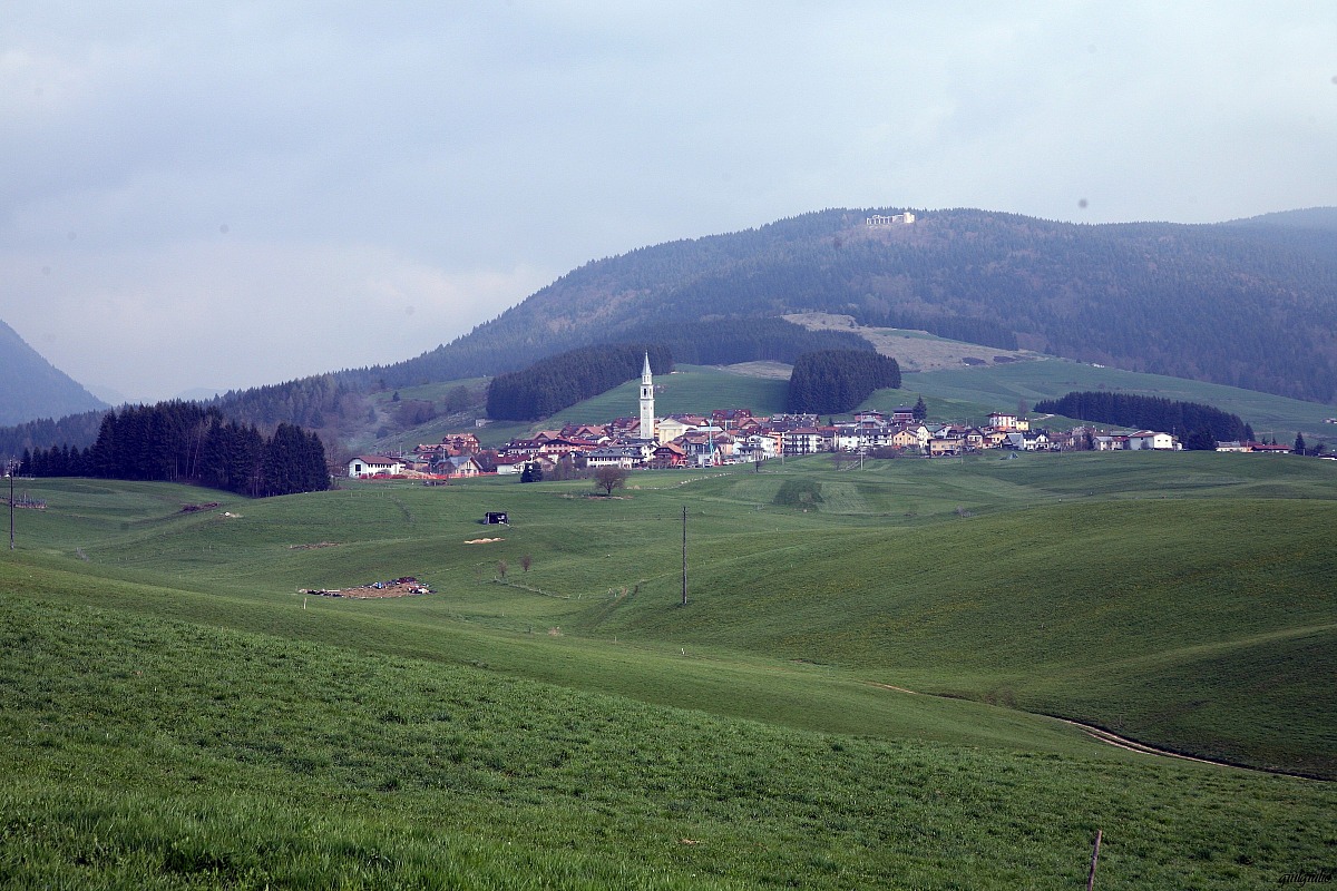 vista del paese di Asiago...