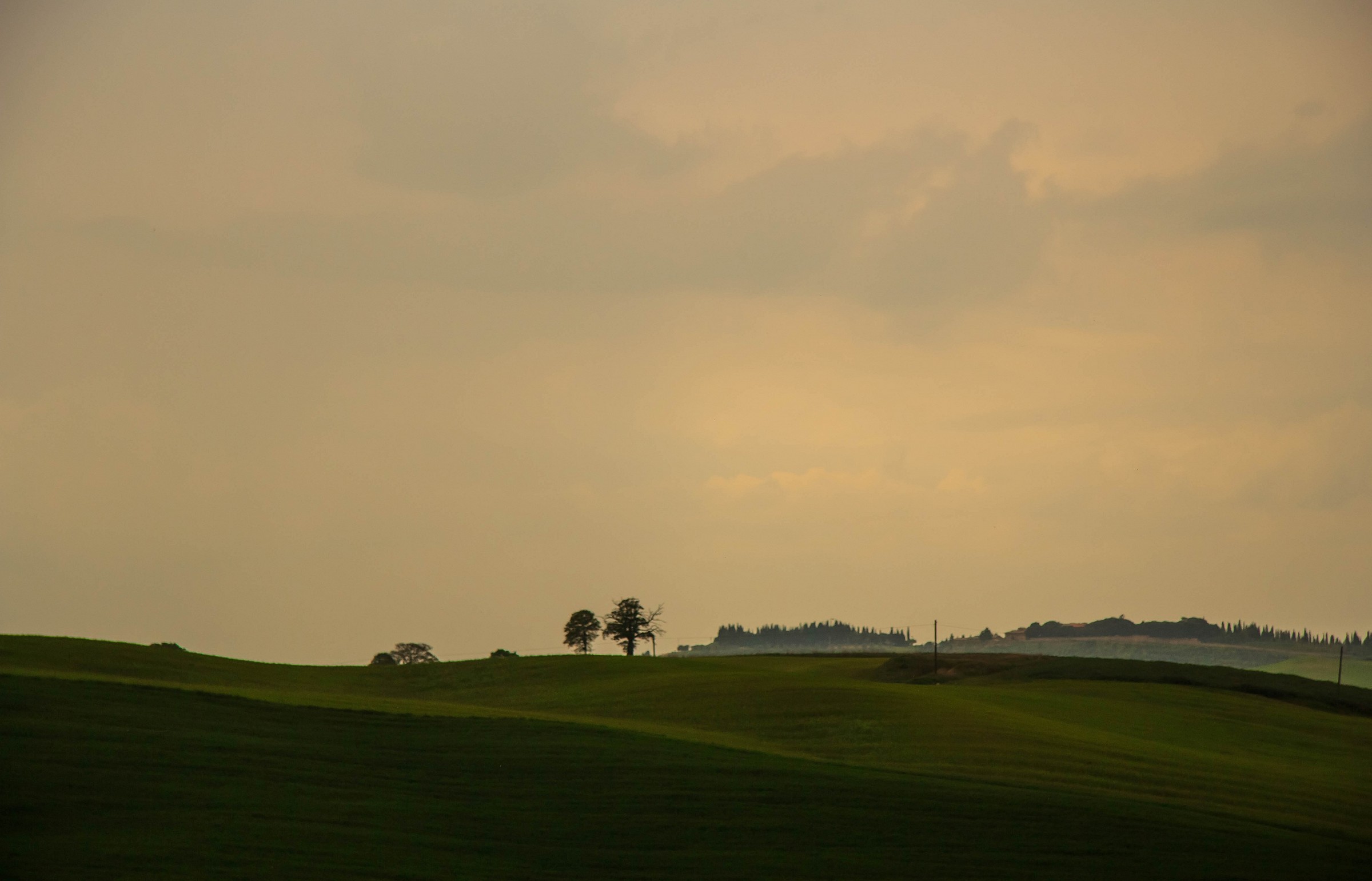 return in Val d'Orcia...