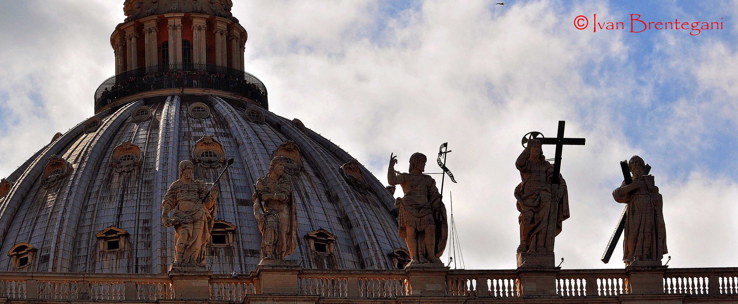St. Peter is watching over Rome...