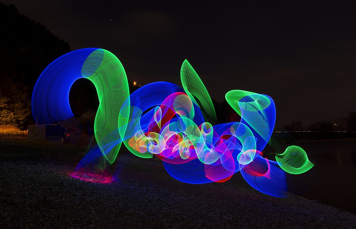 Tests of Light Painting...