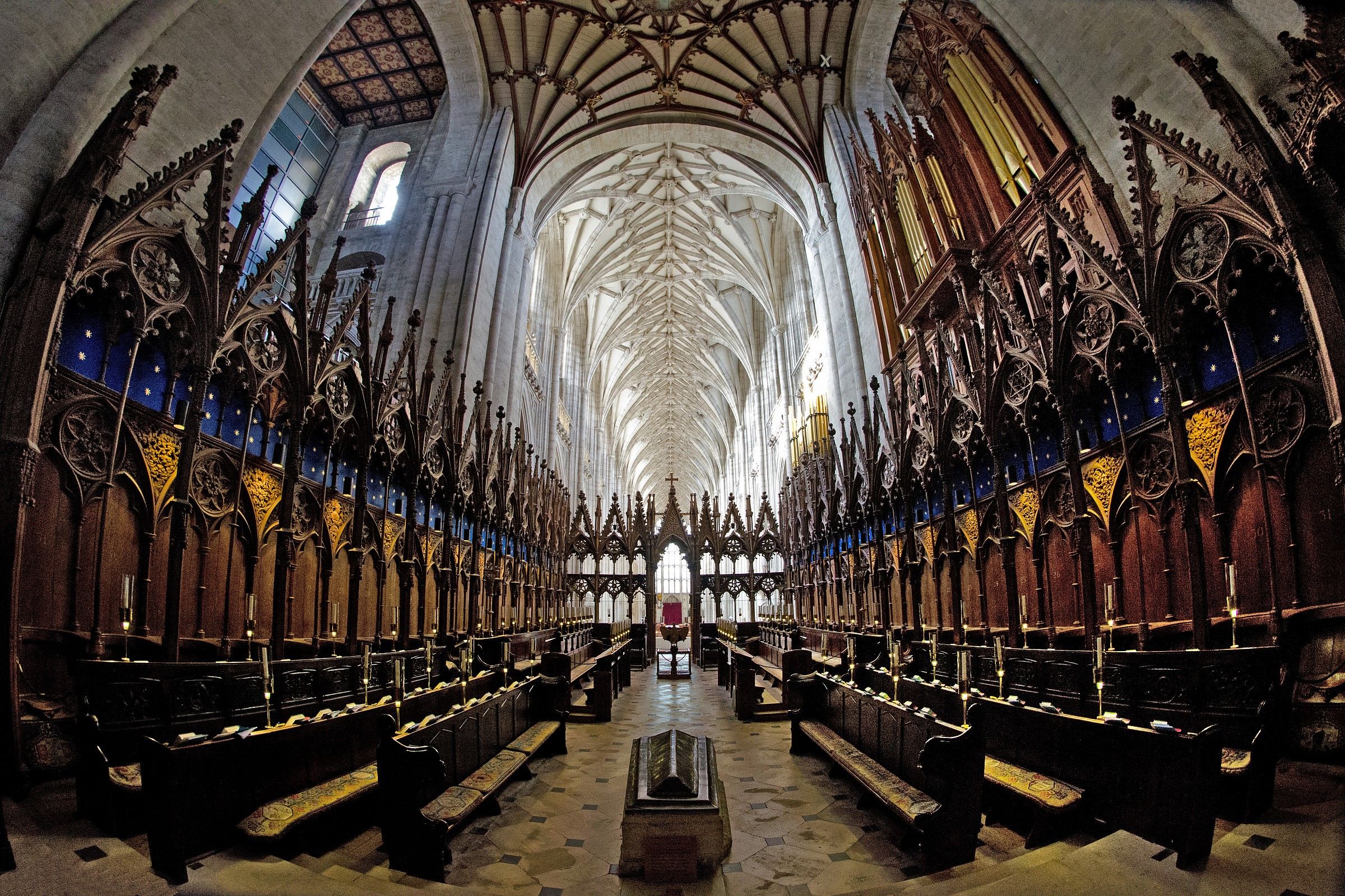 Winchester Cathedral - Choir Stalls...