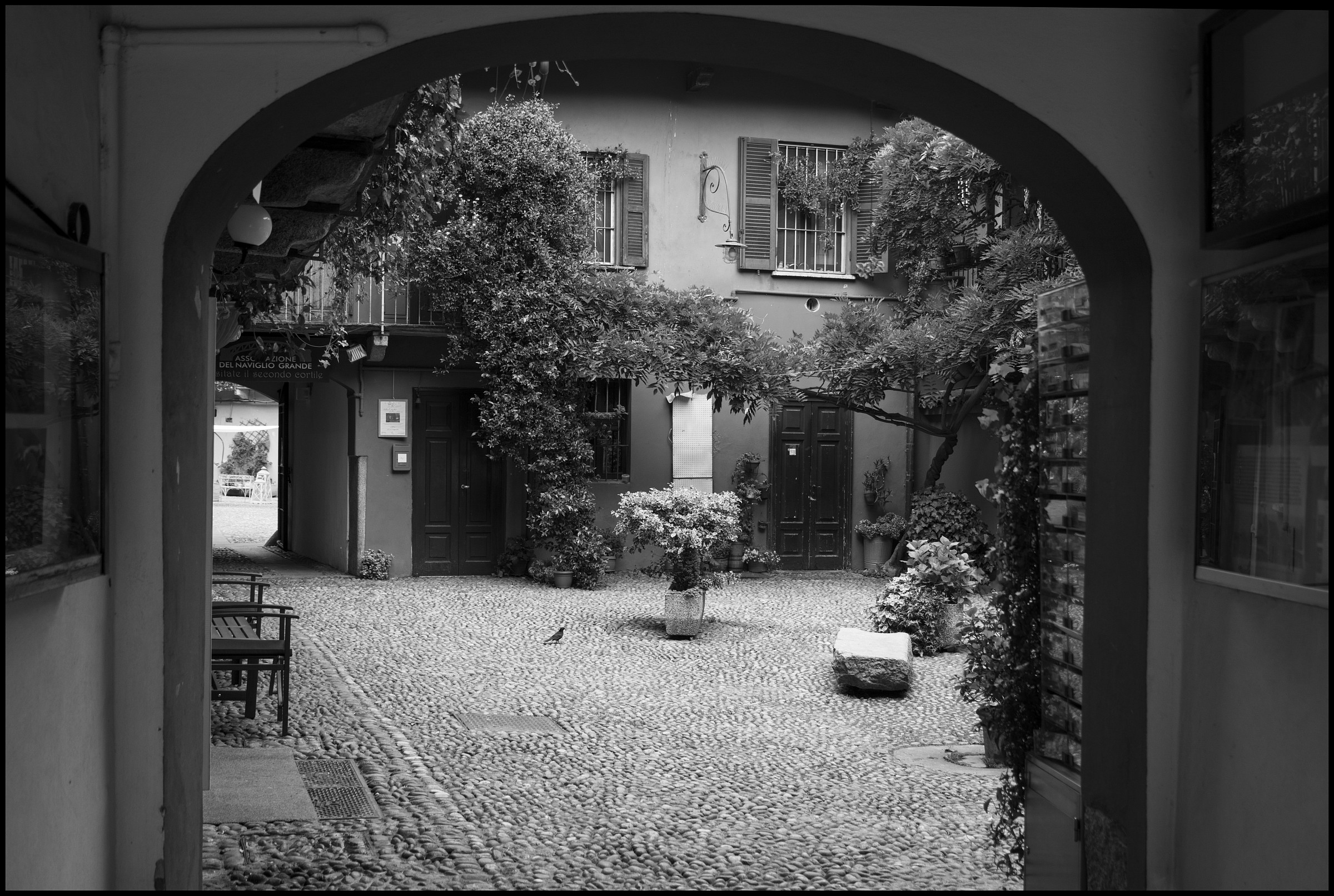 cortili sul naviglio...