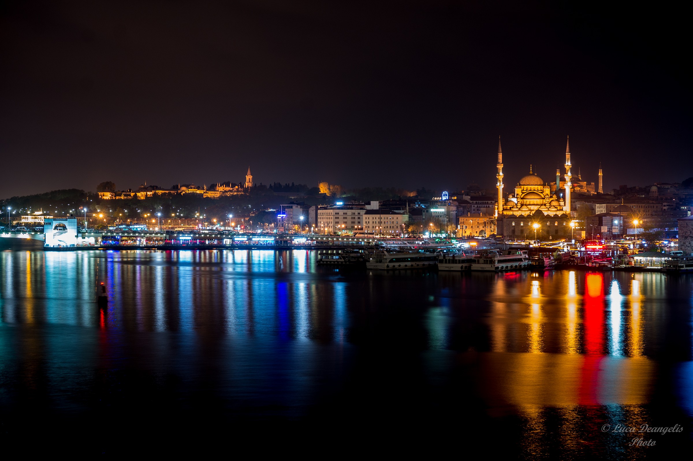 Istanbul by night...