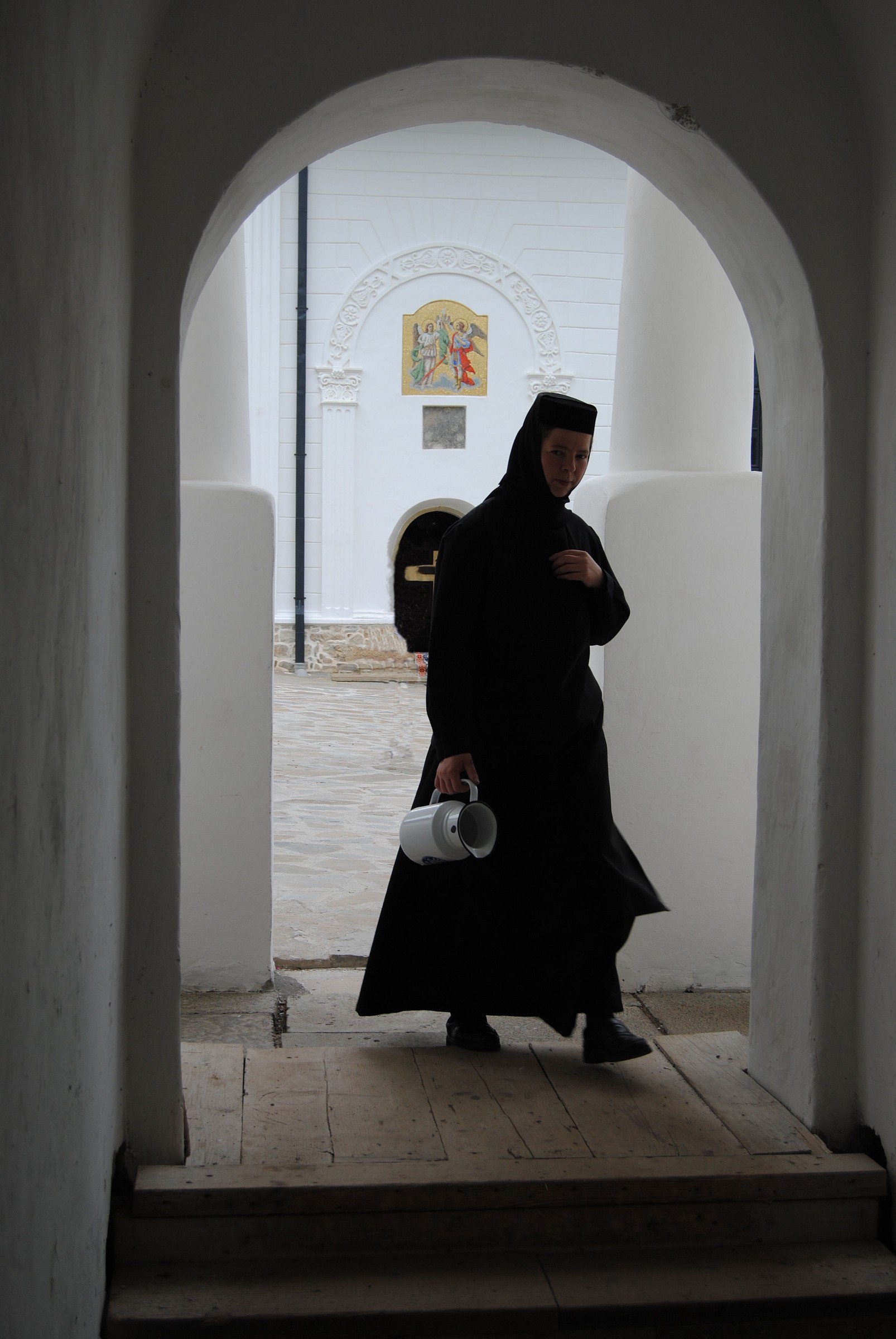 Agapia monastery nun...