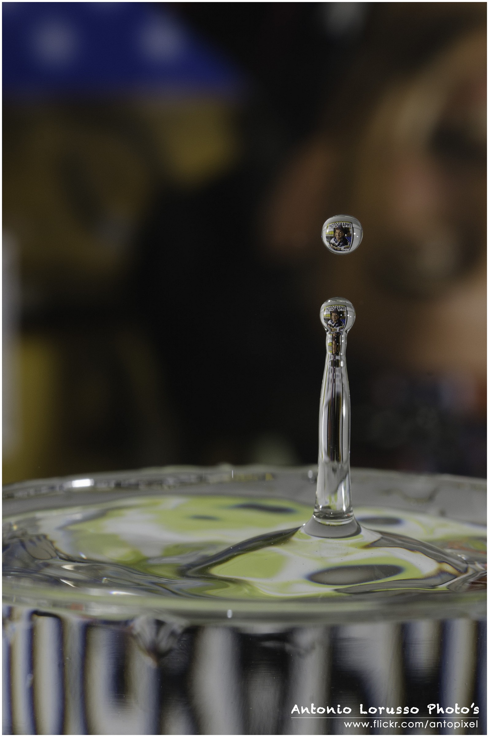 Drop d 'water...