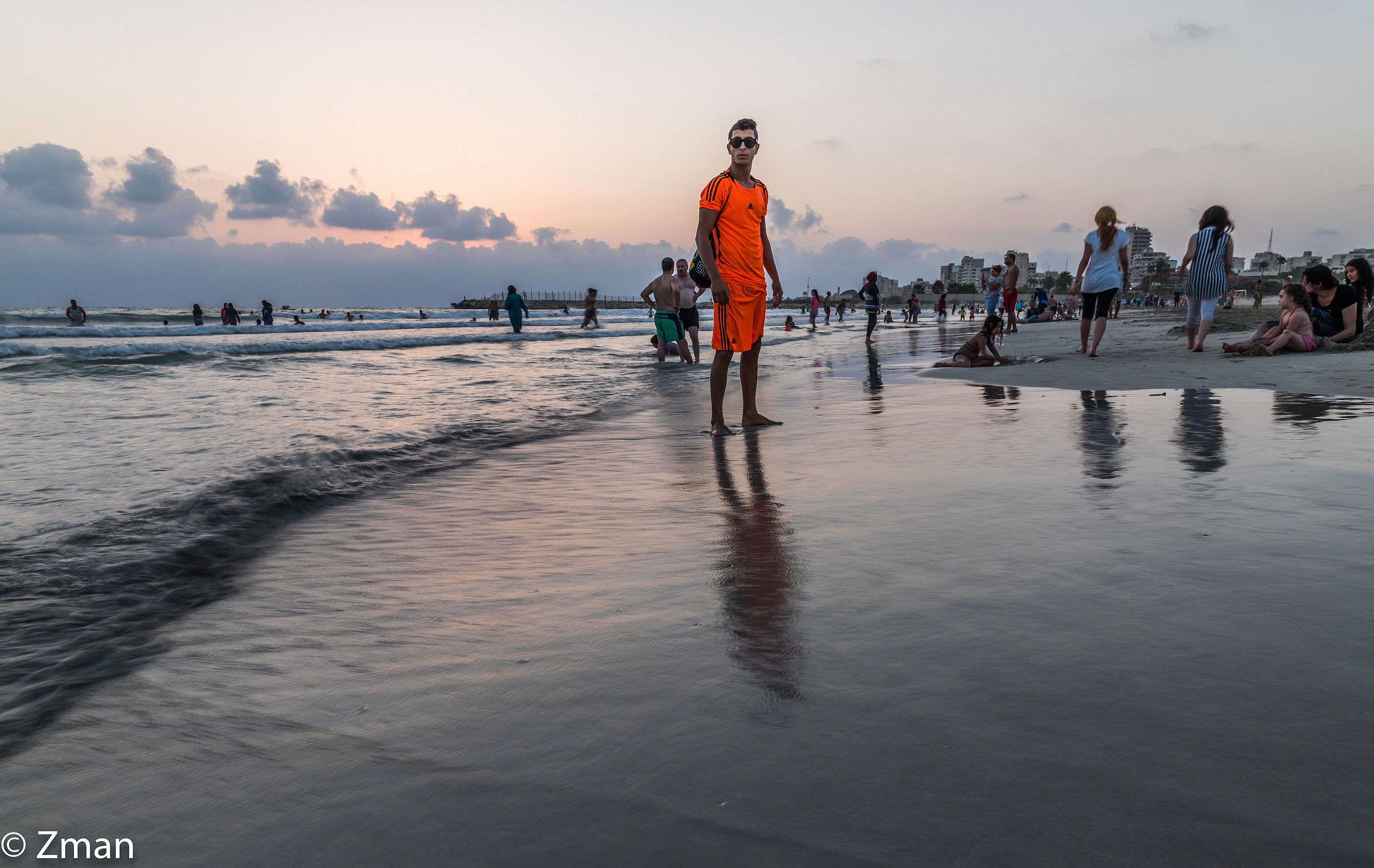 Un giorno sulla spiaggia in Tyr...