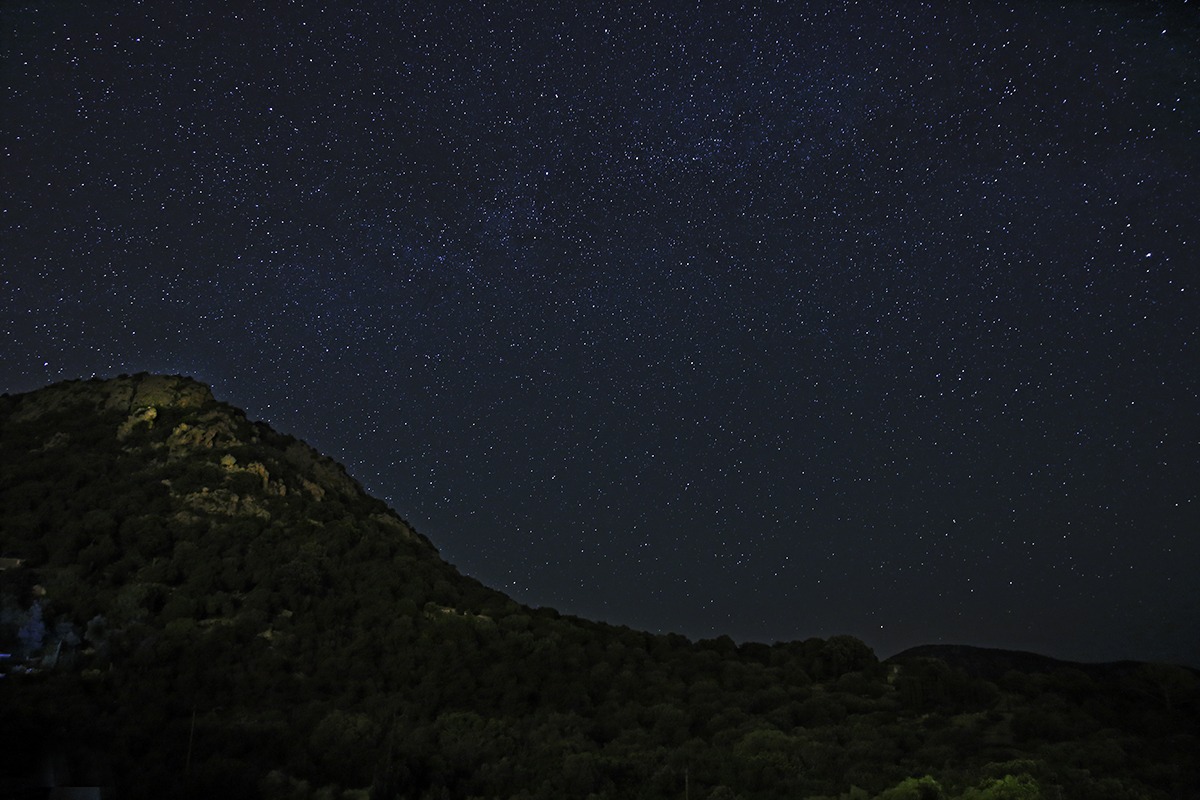cielo stellato Corsica del Sud...