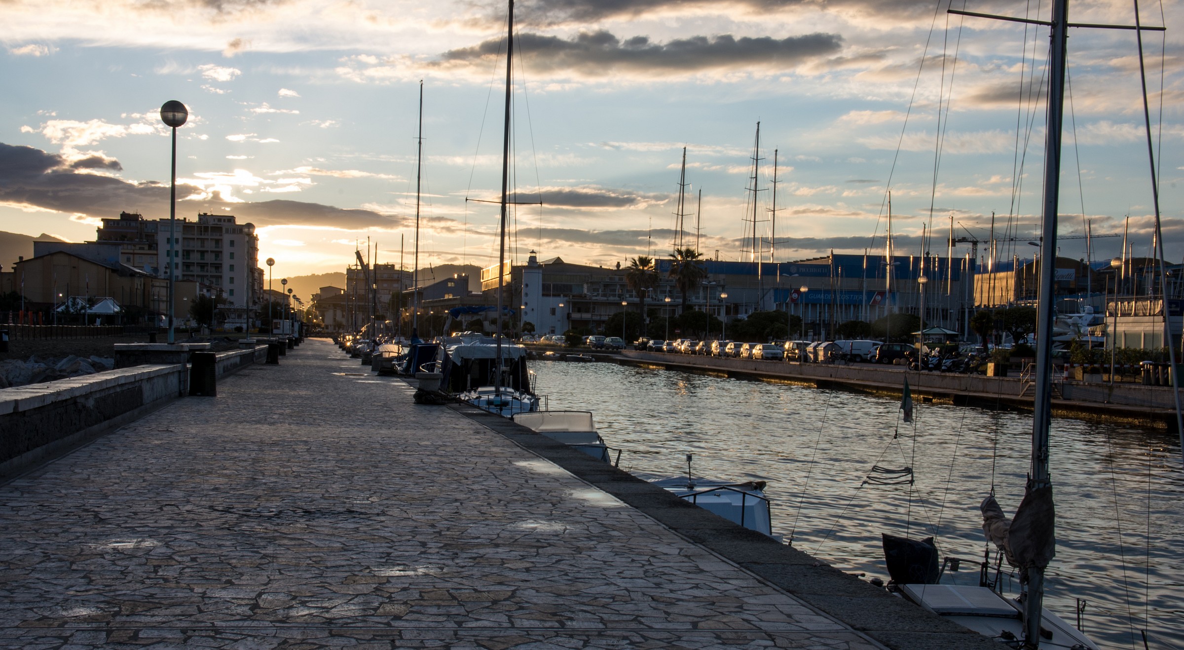 Alba in Viareggio...