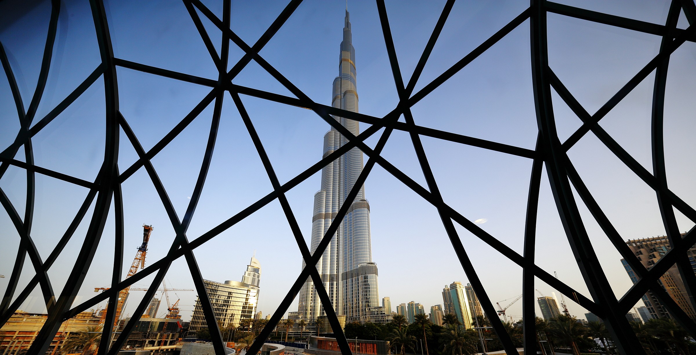 The Burj Kalifa - "trapped"...