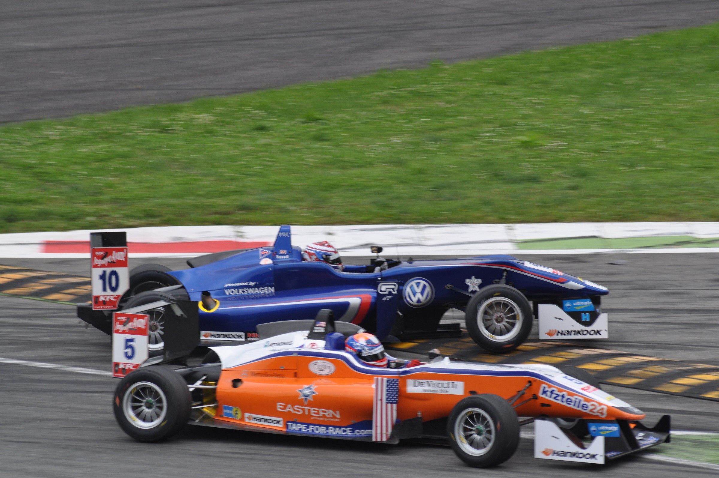 "Lane change" F3 European Championship...