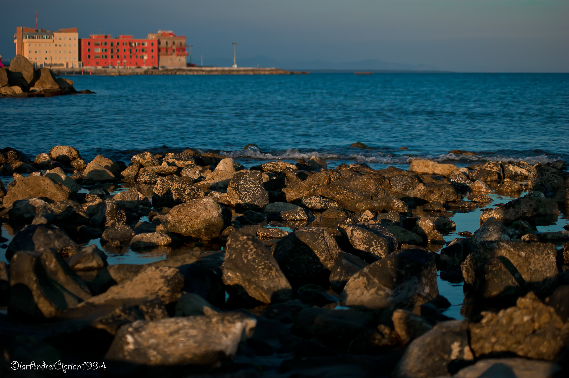 Port of Anzio...