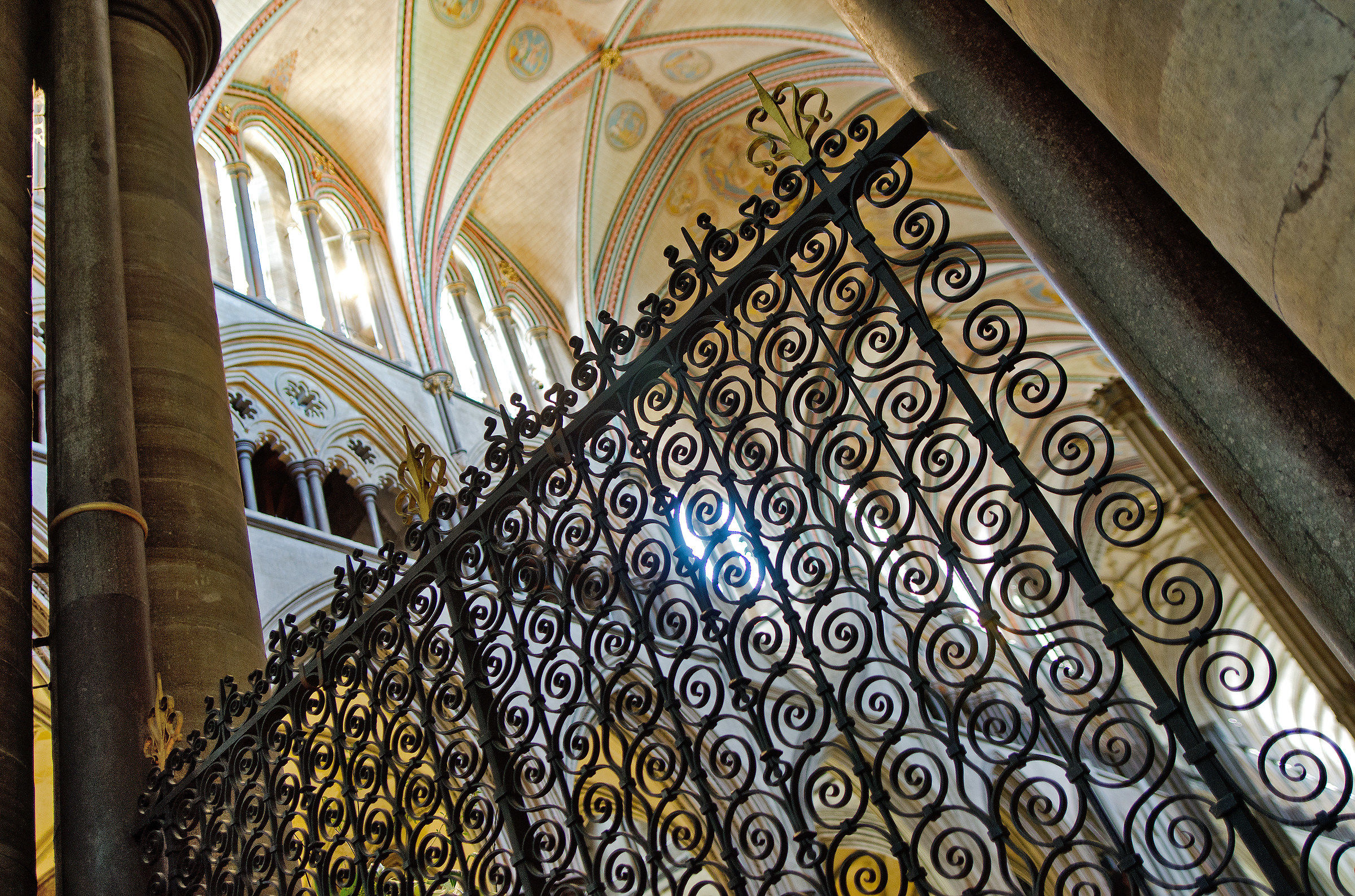 Salisbury Cathedral, Interior...