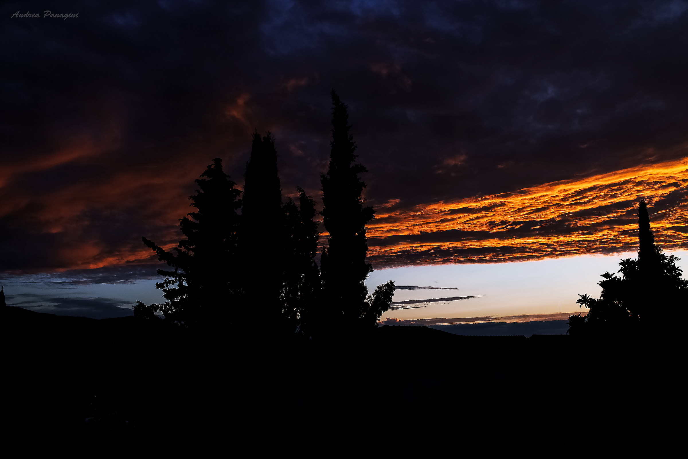 Silhouette, Sunset in Vrboska 2...